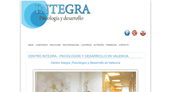 Desktop Screenshot of centrointegravalencia.com