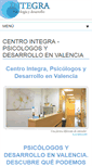 Mobile Screenshot of centrointegravalencia.com
